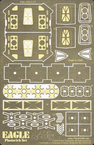 Space: 1999 Eagle Photoetch from ParaGrafix