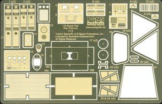 Lost in Space Pod Photoetched Enhancements