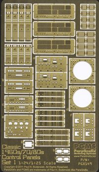 Classic 1960s, 70s, and 80s Control Panels, Set 1