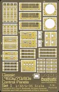 Classic 1960s, 70s, and 80s Control Panels, Set 1