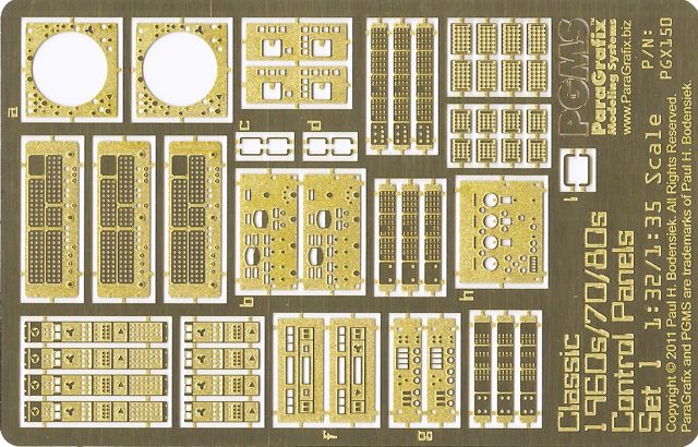 Classic 1960s, 70s, and 80s Control Panels, Set 1