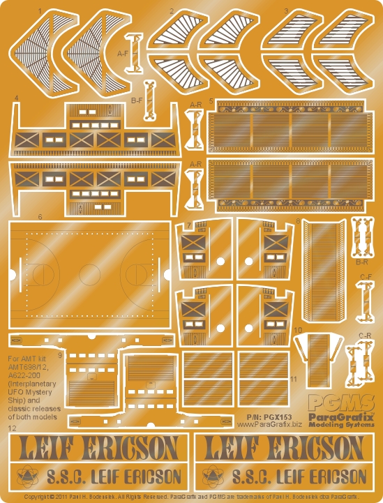 Leif Ericson Photoetch Set by ParaGrafix