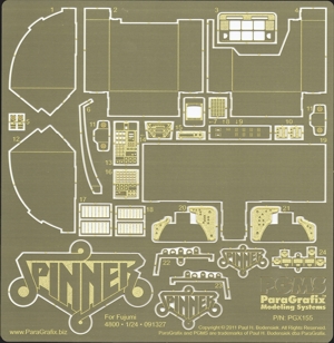 Blade Runner Spinner Photoetch by ParaGrafix