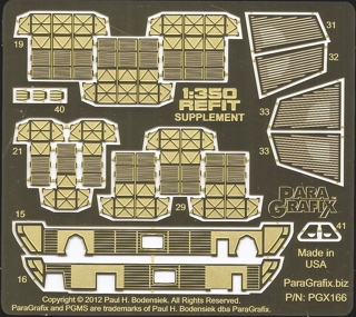 1/350 REFIT Supplemental Photoetch Set