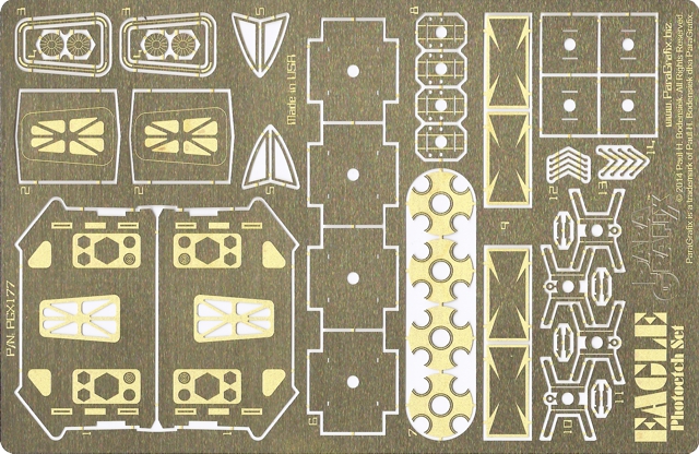Space: 1999 Eagle Photoetch from ParaGrafix