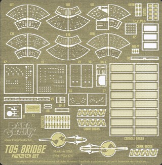 TOS Bridge Photoetch from ParaGrafix