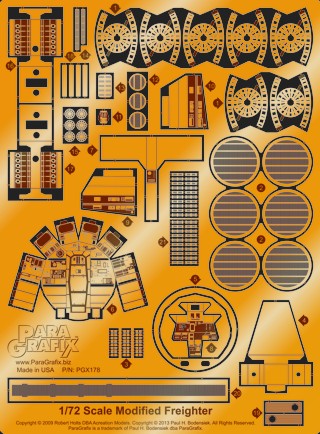 Fine Molds Millennium Falcon Etch by ParaGrafix