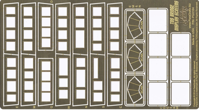 TOS Bridge Display Screens from ParaGrafix
