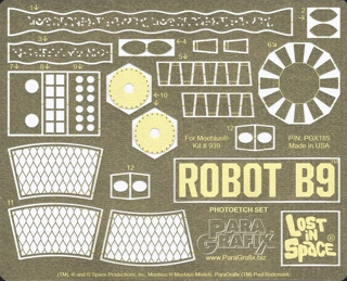 Lost in Space Robot B9 Photoetch