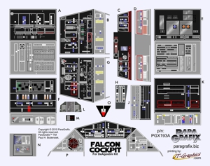 DeAgostini Falcon Cockpit Decals (duplicate)