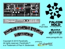 DeAgostini Falcon Hold Decals by ParaGrafix