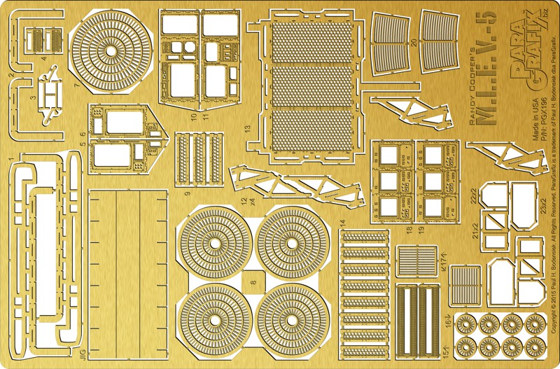 MLEV-5 Photoetch from ParaGrafix
