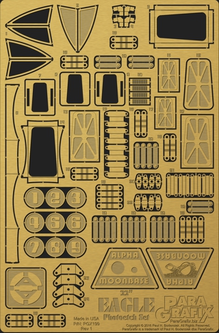 Eagle Photoetch from ParaGrafix