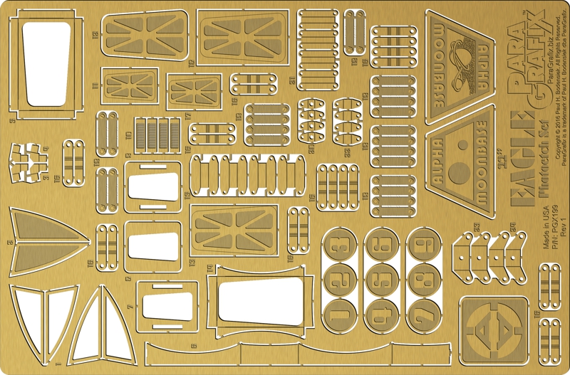 Eagle Photoetch from ParaGrafix