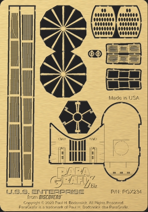 Discovery Enterprise Photoetch Set from ParaGrafix
