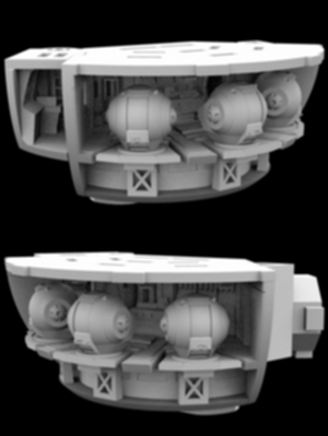 1/350 Discovery Pod Bay from ParaGrafix