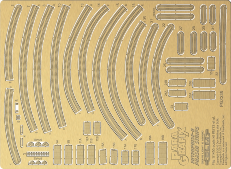 DLM 1701-D Phaser Strips from ParaGrafix
