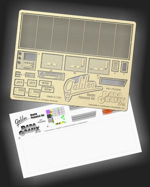 Galeleo Shuttle Photoetch from ParaGrafix
