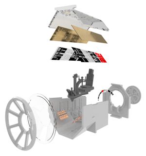 ParaGrafix Gun Ports for MPC Falcon Kit