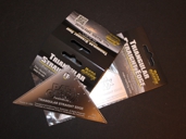 ParaGrafix 3 inch Triangular Straight Edge